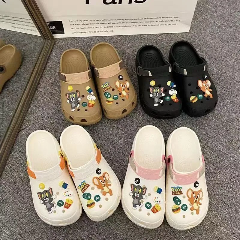 حار لطيف الكرتون الحيوان زهرة الأحذية الديكور انفصال لطيف DIY بها بنفسك الأحذية التبعي الاتجاه هدايا الحفلات