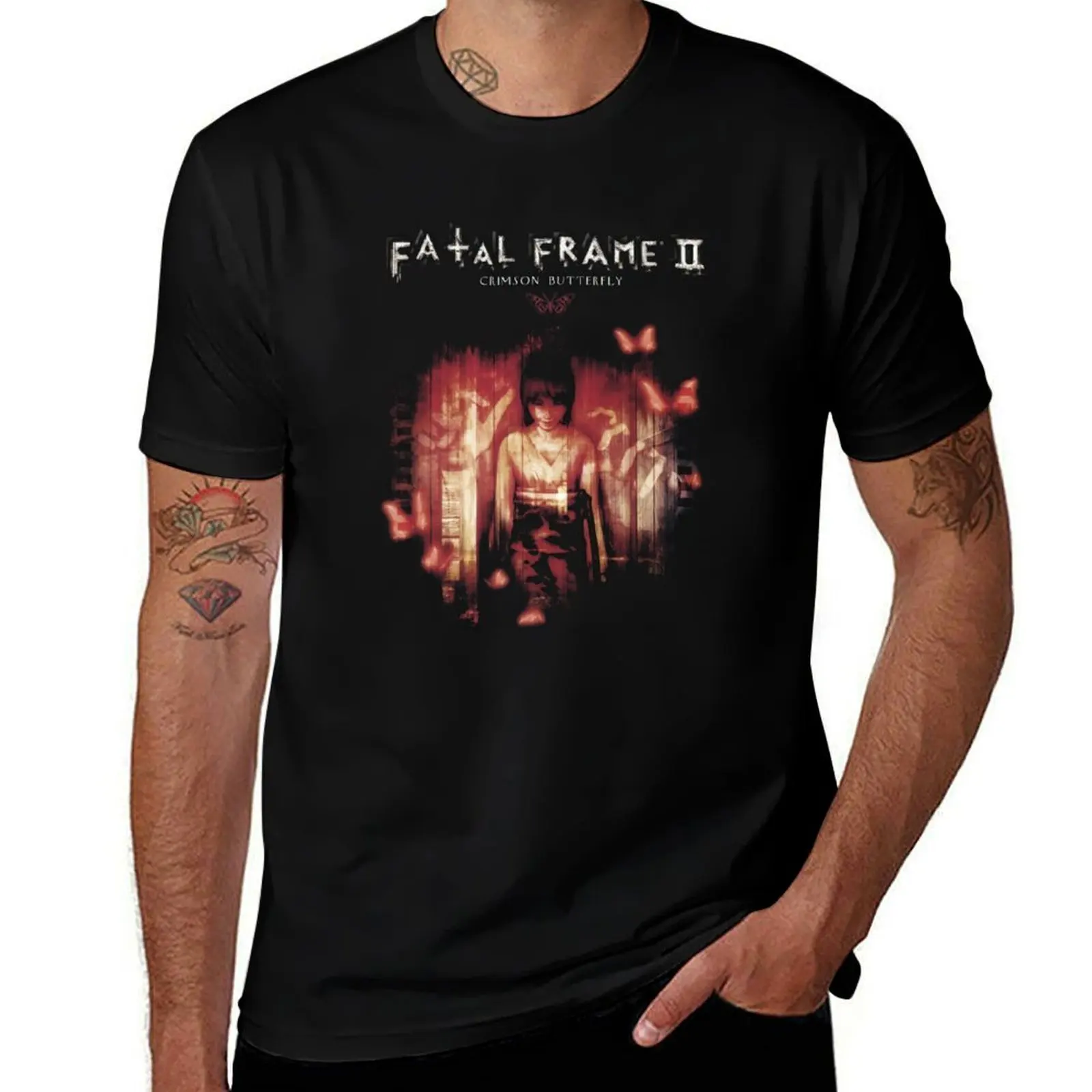 

Fatal Frame 2 T-Shirt man t shirt designer cotton t shirts man 100% T-Shirt