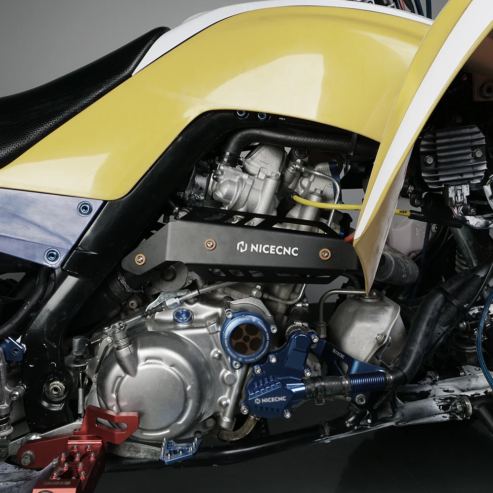 NICECNC Raptor 700 ATV Mittelrohr Hitzeschild Schutzabdeckung Schutz für Yamaha RAPTOR 700 700R YFM700 SE SPECIAL 2015–2024
