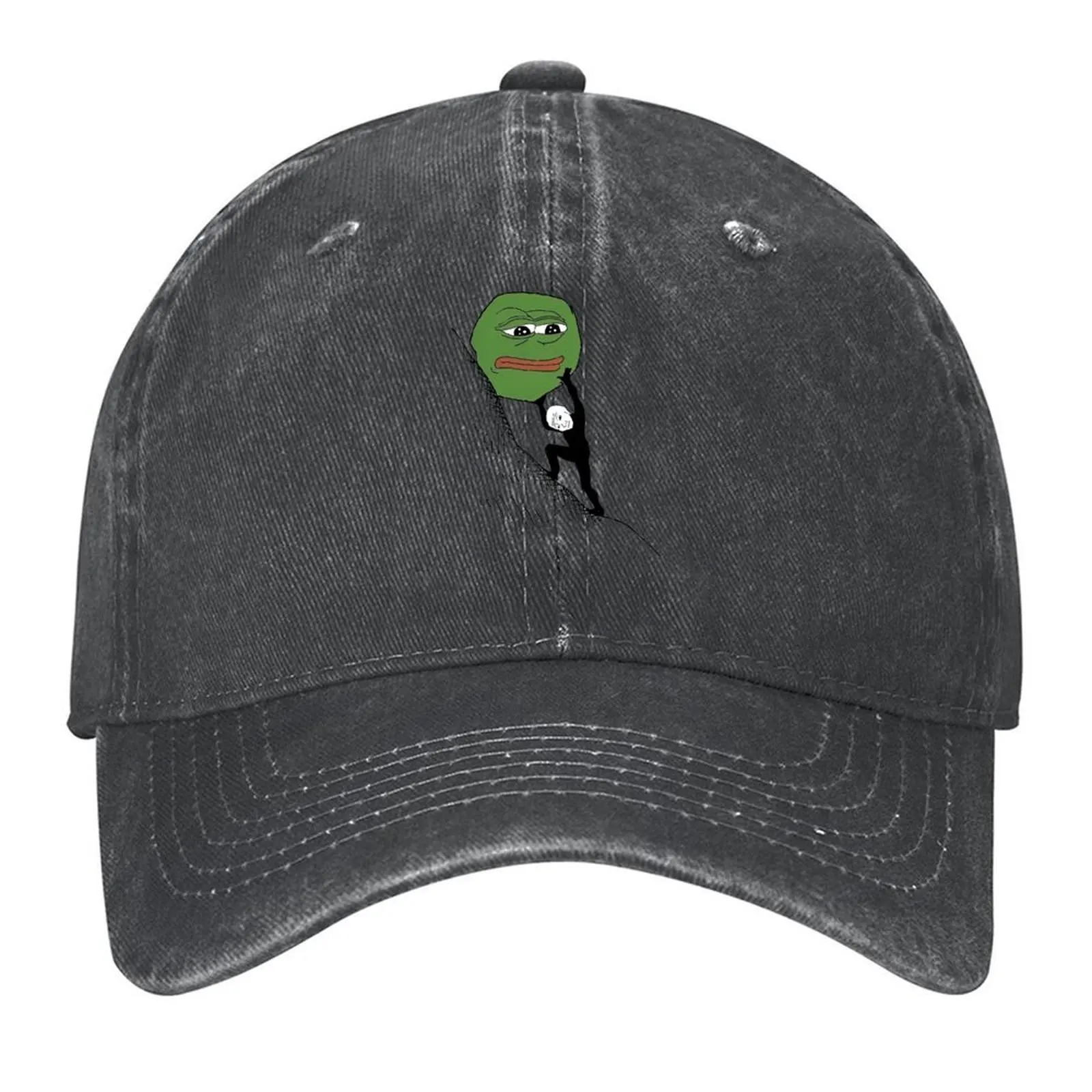 

Wojak Pepe Sisyphus Meme Baseball Cap hats for men custom caps derby hat Snap Back Hat Girl'S Hats Men's