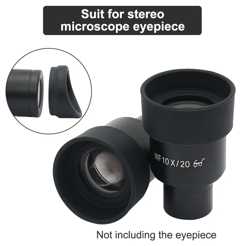 One Pair Rubber Eyepiece Eye Cups Caps Eye Guards Inner Diameter 29-36 mm for Stereo Microscope Binoculars Telescopes Eye Cups