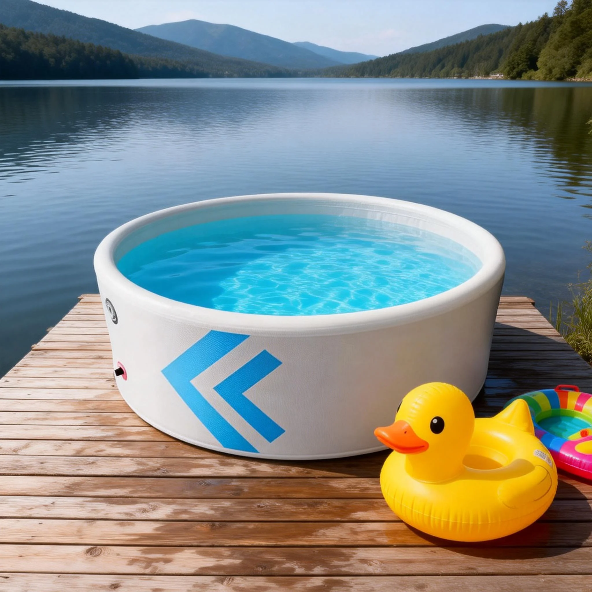 Custom Size Color Swimming Pool Inflatable Drop Stitch Inflatable Pool Inflatable Pool Drop Stitch Fabric