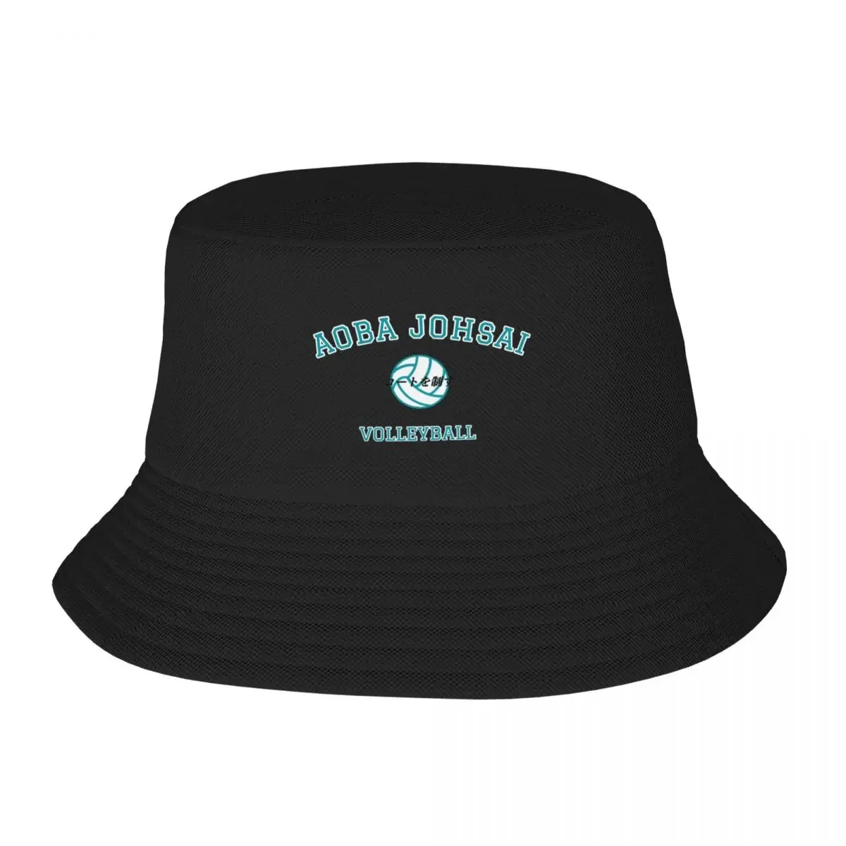 Aoba Johsai Volleyball Bucket Hat New In The Hat Beach Outing Cosplay Trucker Cap Designer Man Women's