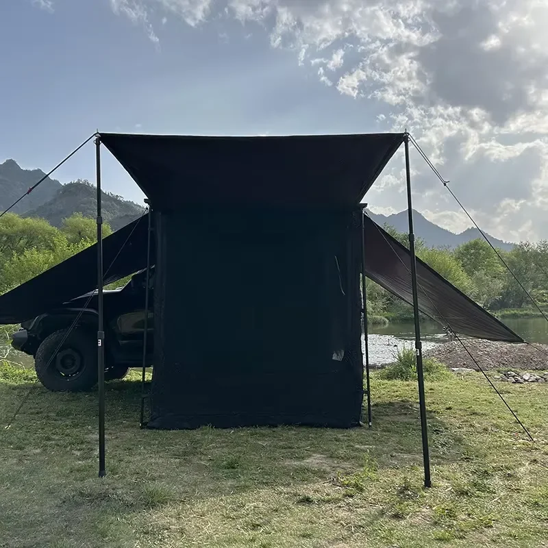 Customized Roof Tent Automatic 420D Oxford Cloth Waterproof Four-season Car Camping Gear for Outdoor Trips