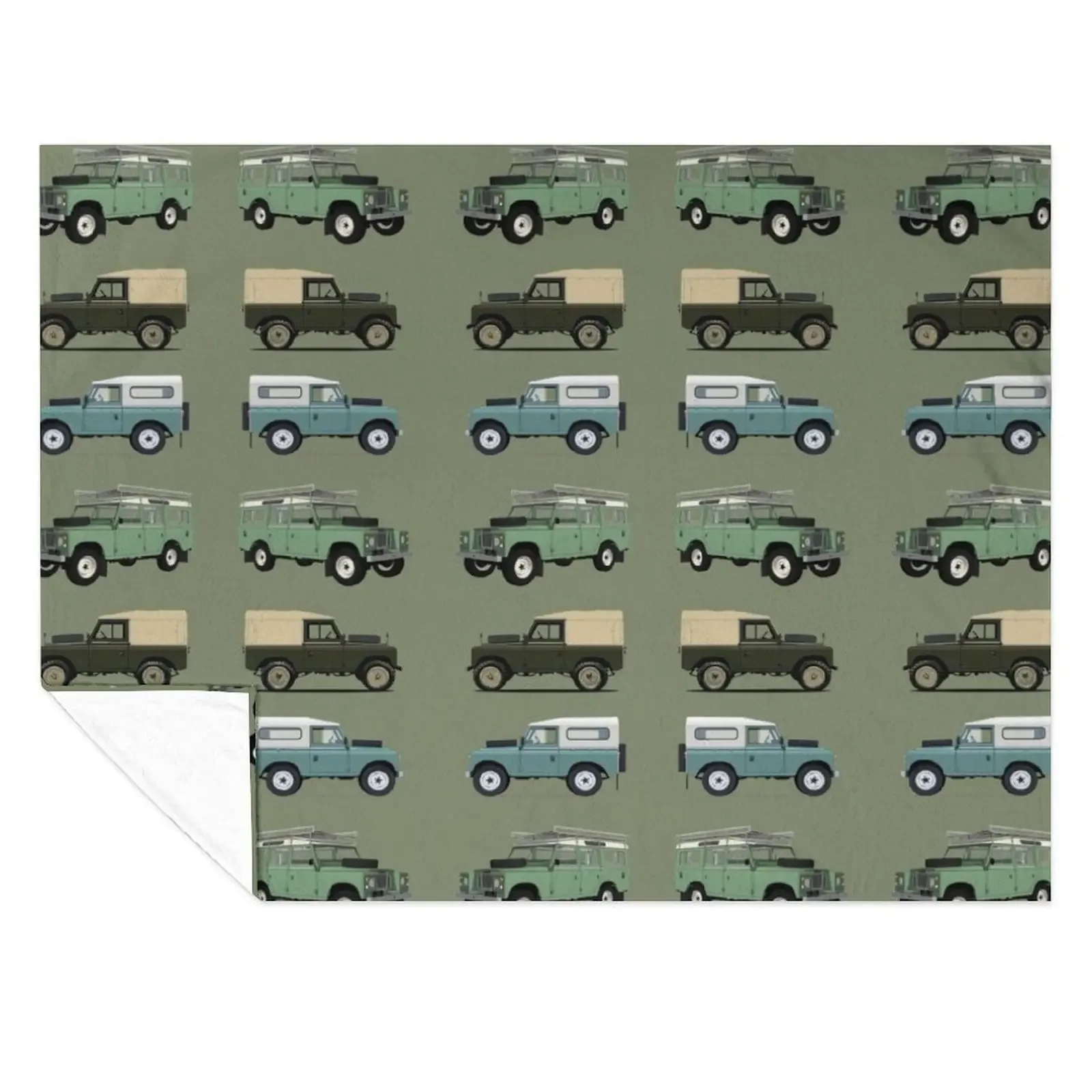 

British Off Road 4x4 Vehicles Throw Blanket anime Thin Soft Beds Beach Blankets