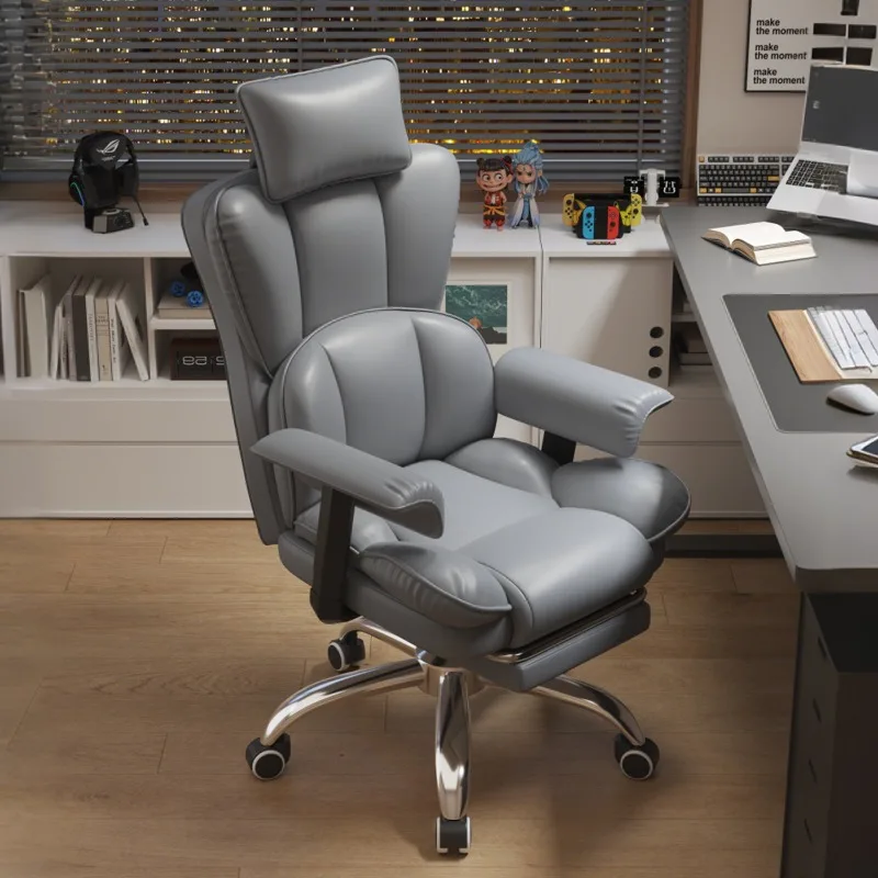 Computer chair Home office Book desk Comfortable sedentary seat Leisure backrest Waist protection Lifting chair
