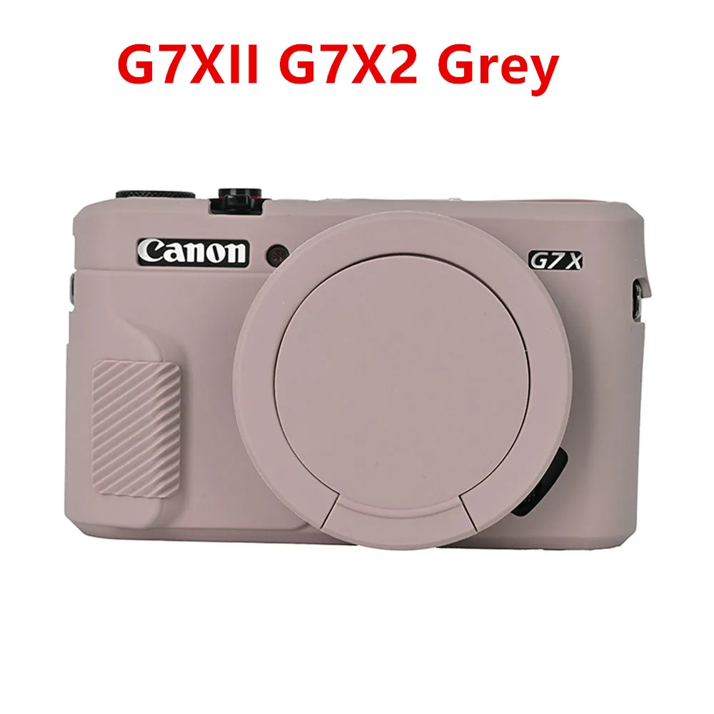 Soft Rubber Silicone Case for Canon PowerShot G7X Mark II III