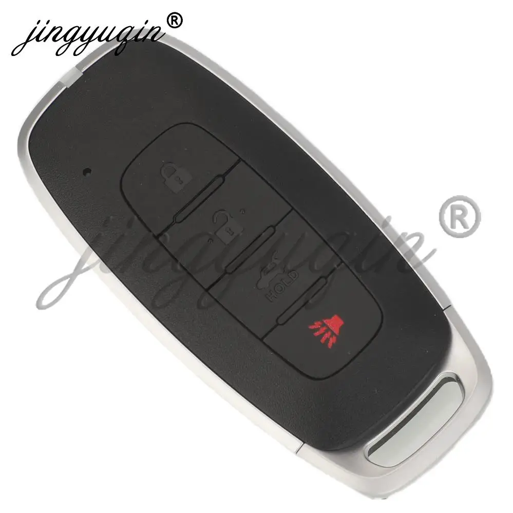 Jingyuqin S180146119 KR5TXPZ1 433MHz 4A kluczyk do zdalnego sterowania samochodem dla Nissan Versa 2023 2024 Auto 4BT inteligentny bez przycisków