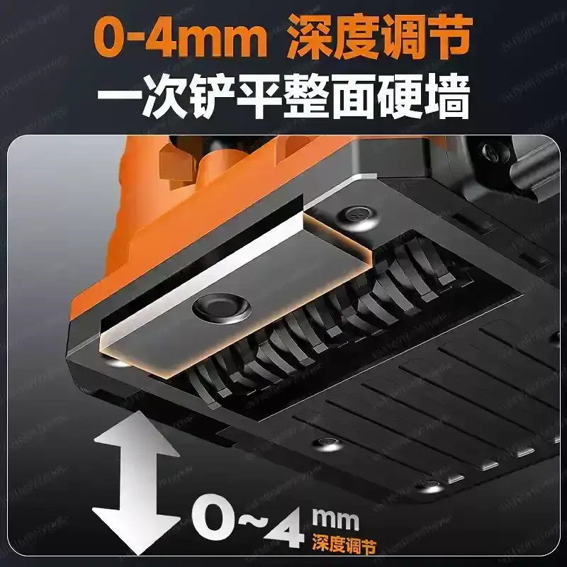 

Concrete Wall Planer Grinder, Dust-Free Tool for Dead Angle Repair & Polishing