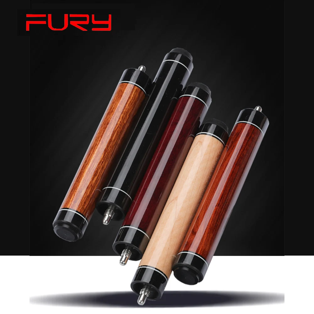 Fury Billiards Pool Cue Extension 5 Colors Easy Convenient Solid Wood Extender Professional Extended Sleeve Billiard Accessories