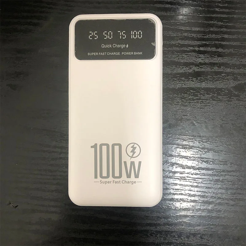 

Power Bank с двумя USB-выходами, быстрая зарядка Powerbank со светодиодной подсветкой, портативное внешнее зарядное устройство для iPhone 16, Xiaomi, Samsung