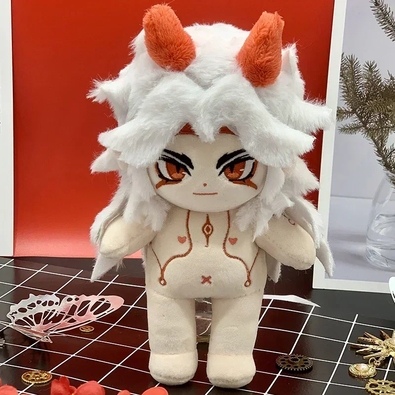 Game Genshin Impact Arataki Itto Plush Doll Stuffed Toy Plushies Chothes Dress Up Clothing Anime Cartoon Figure Toys Gift 20cm