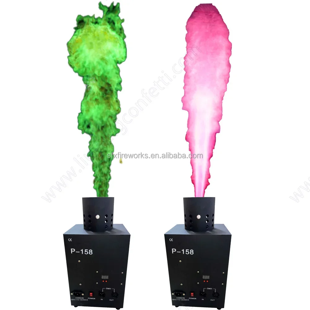 

Colorful Flame 200w DMX Fire Machine Stage Fire Effect Colorful Flame Projector for Wedding Party Festival Celebration Event SFX