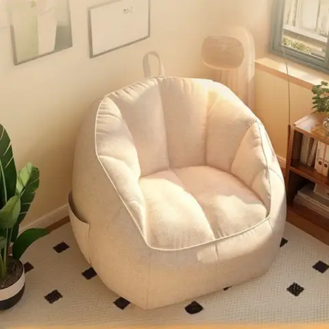 레이지 빈백 소파 대형 거실 빈백 소파 여가 휴식용 1인용 바닥 타타미 소파 대형 편안한 소파 의자