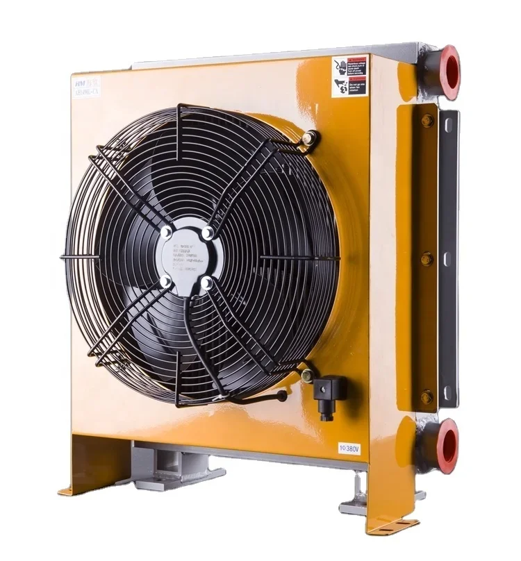 1490L oil cooler for hydraulic systemelectrical fan standard elevator hydraulic oil cooler