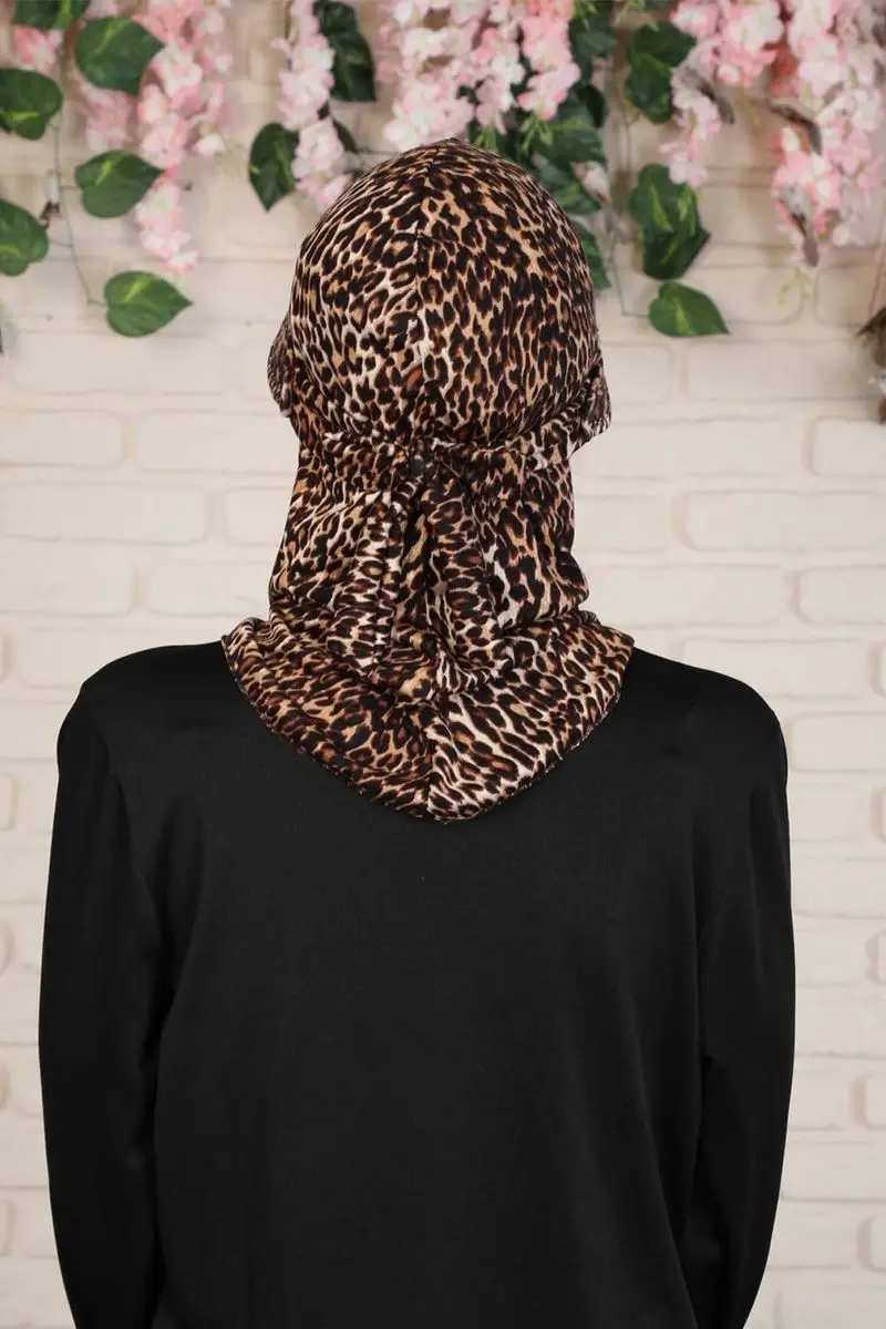 Gekamd Cap Luipaard Patroon