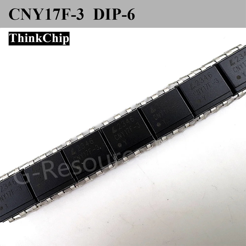 (10pcs) CNY17F-3 DIP-6 Transistor Output Optocoupler 5000Vrms