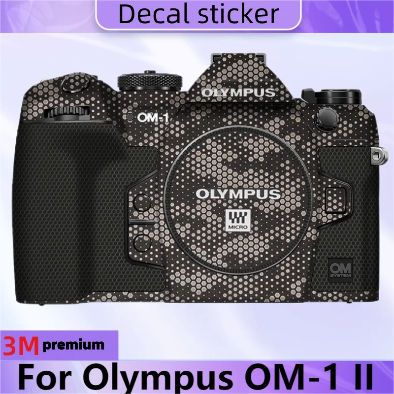 

For Olympus OM-1 II Camera Skin Anti-Scratch Protective Film Body Protector Sticker OM-1M2