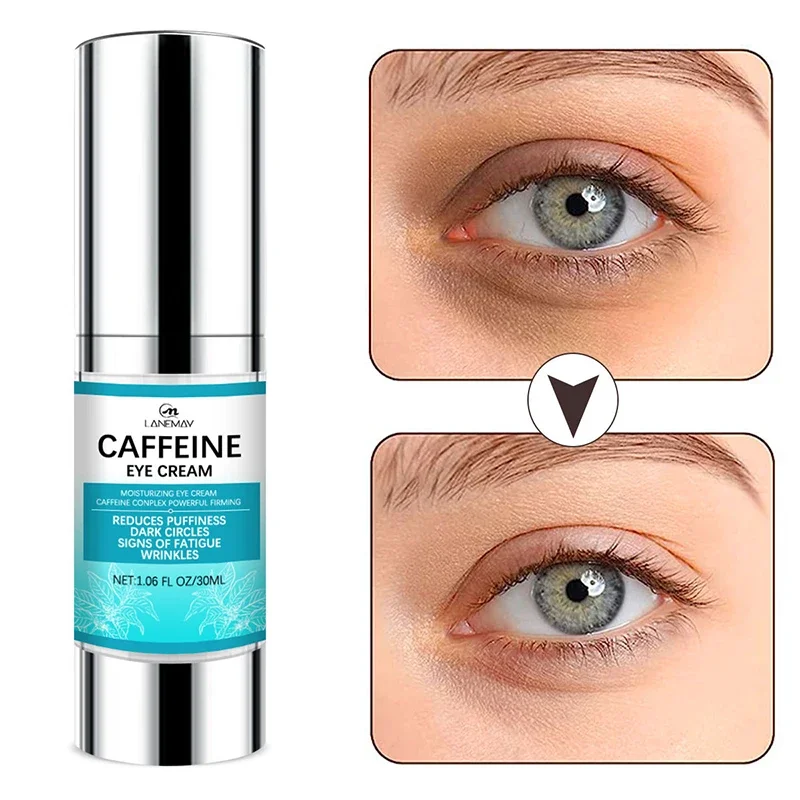 Ojeras y hinchazón para reducir arrugas y líneas finas debajo de la bolsa de ojos, cuidado de levantamiento de Ojos de patas de gallo, 30ml, nuevo