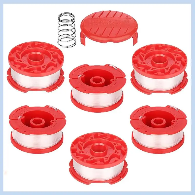 

AS63-CMZST065 Weed Eater String Trimmer Spool Line For Craftsman Weed Wacker And Replacement Spool Cap CMZST12SC