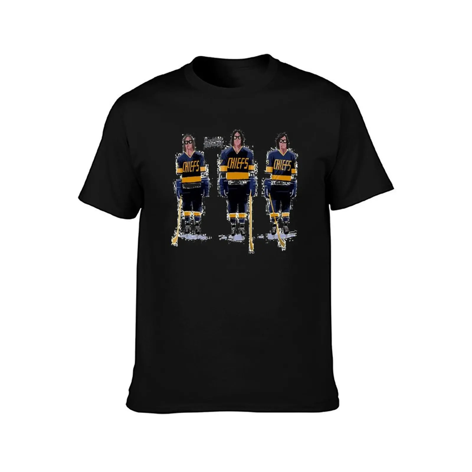 Hanson brothers slap shot! classic t shirt T-Shirt Comfortable Work Wear Tee T-Shirt