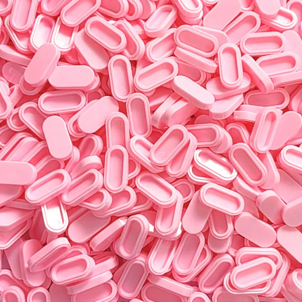 50g Plastic Filler Particles Granules Oval Shape Smooth Surface Squeeze Ball Filler Solid Handmade Accessories