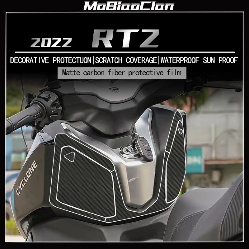 

For CYCLONE RT2 2022 Motorcycle 3D carbon fiber stickers body film protection sticker decoratin and protection accessories
