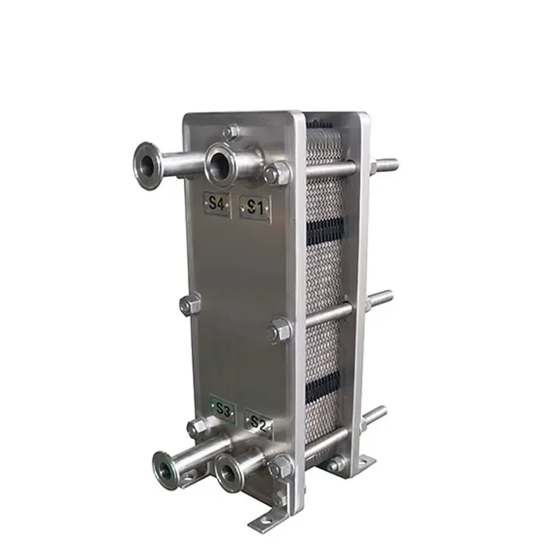 Copper Plate Heat Exchanger Gasket for Water Milk Juice Pasteurizer Food Industry
