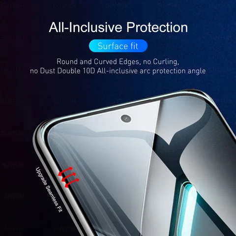 Мягкая гидрогелевая пленка 2 в 1 для Xiaomi Poco X8 Pro Max/X8 Pro/X7 Pro/X7, защитная пленка для экрана и объектива с полным клеевым покрытием ﻿ X 8ProMax X8Pro X7Pro X 7