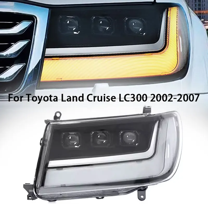 Car LED Headlight Led car Headlight For Toyota Land cruiser 100 lc100 fj100 1998-2007 Head Lamp Front Light