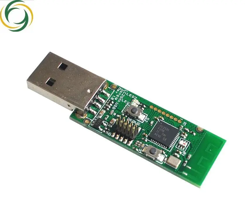 Bezprzewodowy moduł analizatora protokołu pakietowego Zigbee CC2531 Sniffer Bare Board Moduł modułu przechwytującego pakietów interfejsu USB Dongle