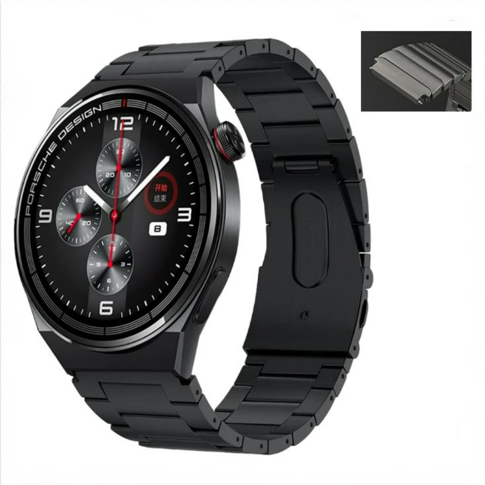 

22mm PureTitanium Metal Strap For Huawei Watch GT3 Pro/3/GT SmartWatch Stainless Steel Wristband For Samsung Watch 3/Amazfit GTR