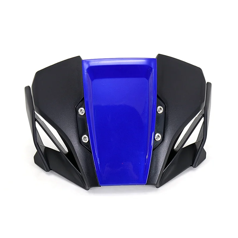 Motorcycle Front Screen Windshield WindScreen Wind Deflector for CB650R CB1000R CB 650R 1000R(Blue)