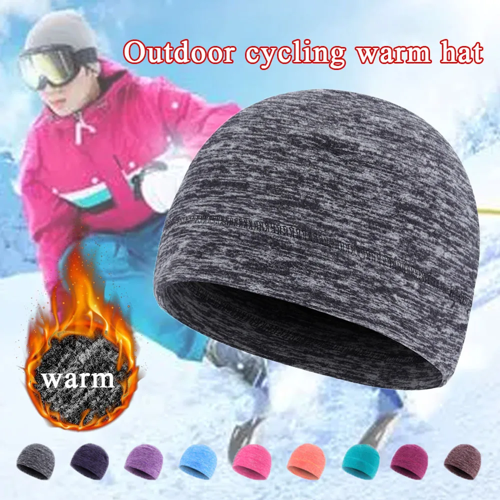 Winter Beanies Hat Polar Fleece Windproof Warm Ear Cover Caps Outdoor Male Ski Cycling Cap for Women Skullies Hats Hip Hop Hats