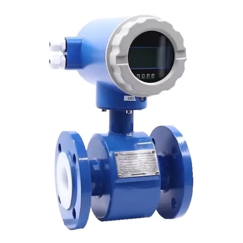 

Digital Magnetic Water Flowmeter 2'' 3'' 4'' Electromagnetic Flow Meters Pulse 4-20ma HART Output