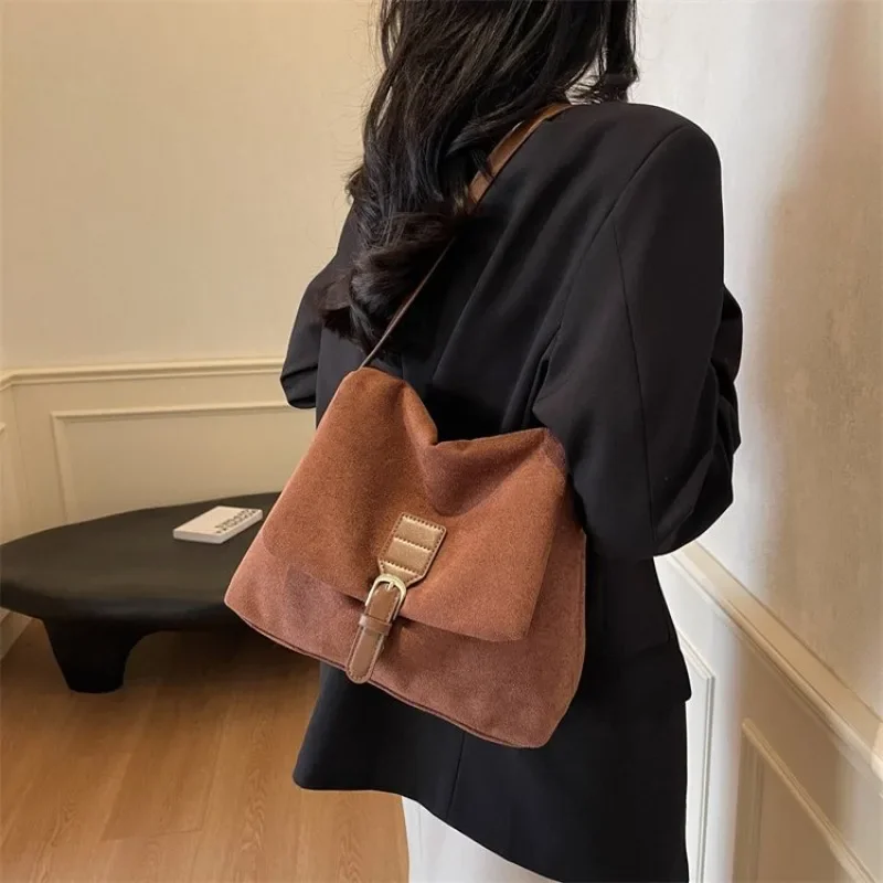 

Elegant Designer Diaper Bag For Women Vintage Classic Handbag Top Layer Leather Crossbody Shoulder Purse Tote Shopper Trendy