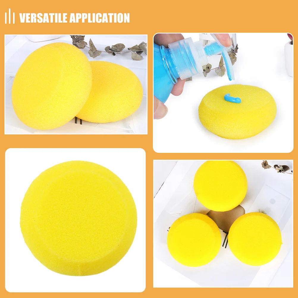 10 قطع من فرش الطلاء الإسفنجية، مجموعة فرش إسفنجية مستديرة للرسم بالألوان المائية، مجموعة فرش إسفنجية قابلة لإعادة الاستخدام #5