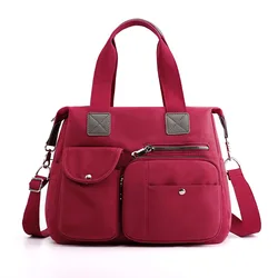 Borse a tracolla impermeabili in Nylon da donna per borsa a tracolla da viaggio di grande capacità a tracolla da donna borse Casual sac di alta qualità