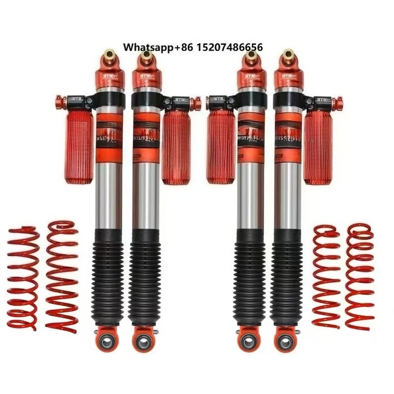 Custom Nitrogen Adjustable Steel Suspension Coil Spring Shock Absorber  Automobile 212 Front/Rear Raise the Chassis