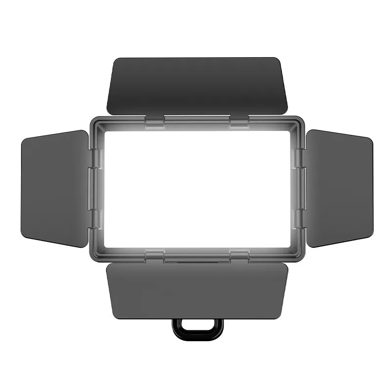 Four-page diffuser RGB fill light photography square light atmosphere outdoor live broadcast lighting LED beauty light