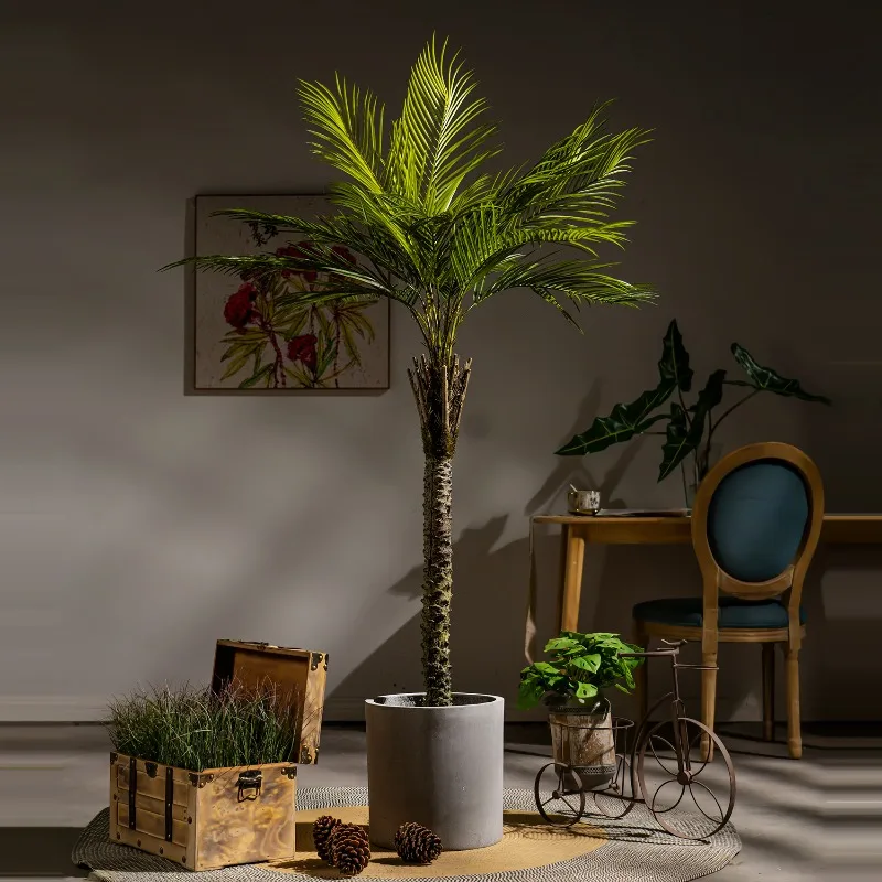 

Large Artificial Plant Fake Tree Thorn Sunflower Indoor Bionic Green Plant Needle Decorative Ornament