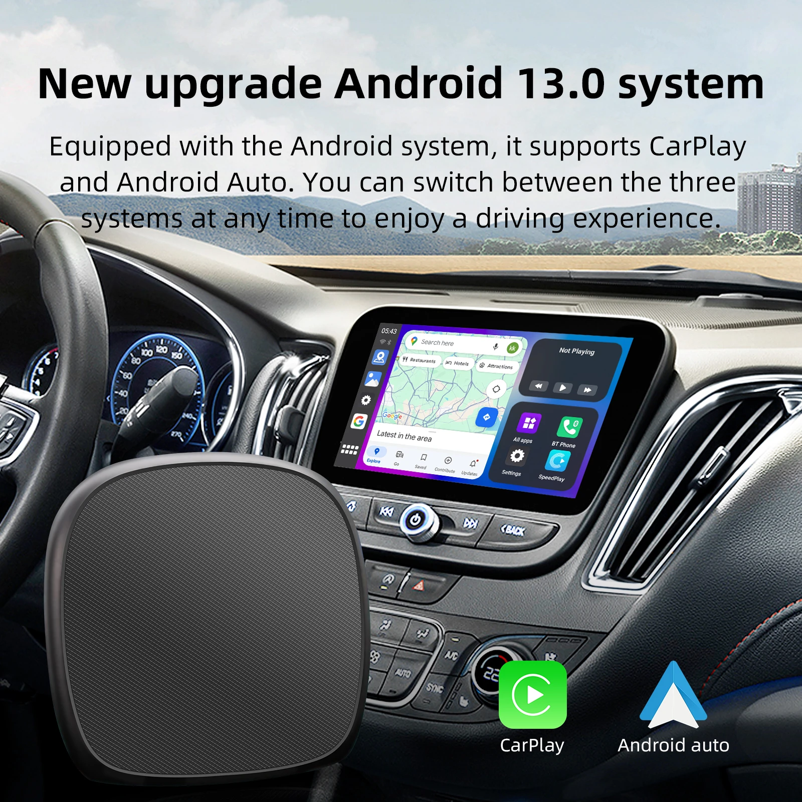 3 In 1 Carplay Ai B…