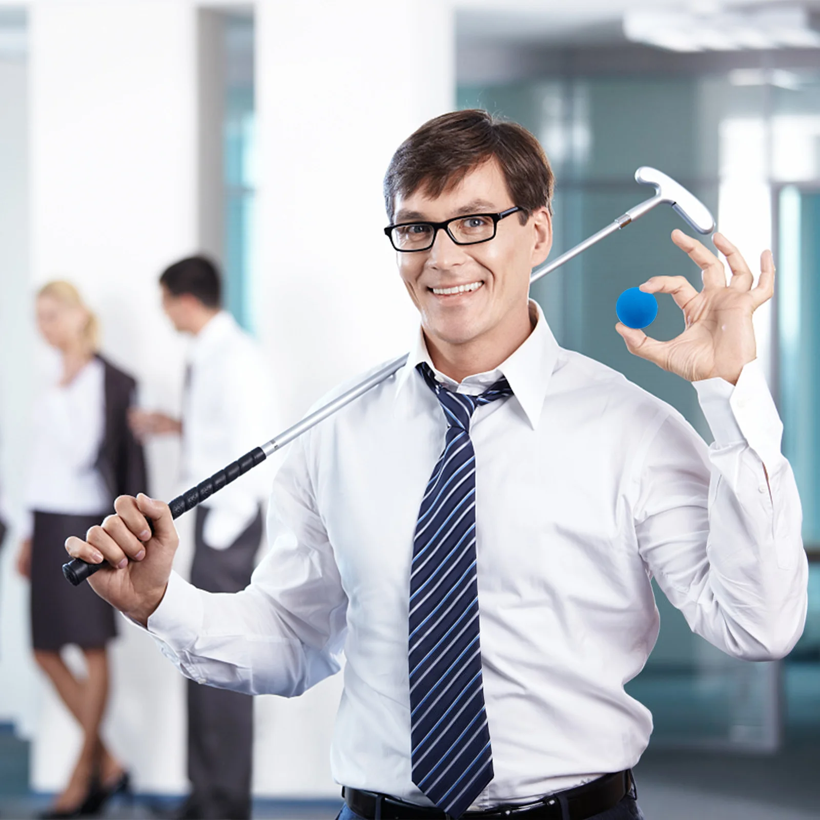 

5Pcs Practice Golf Balls 60Mm Soft Training Balls for Indoor Drills Reusable Lightweight Exercise Ball for Skill Development