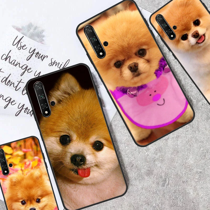 Pomeranian Dogs Dog Colorful Case For Huawei Nova 11 Pro 11i 8i 3i 9 10 SE 5T Y60 Y61 Y70 Y90 Y91 P20 P30 P40 Lite Cover