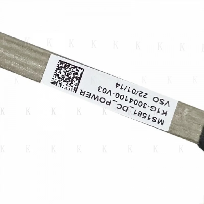 Conector de cable de carga C DC Jack compatible con MSI Katana GL66 K1G-3004100-V03