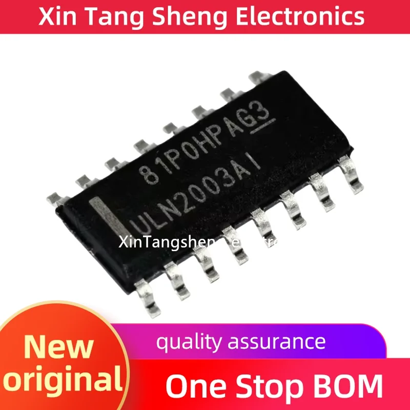 

10pcs New original ULN2003ADR ULN2003AD ULN2003 driver chip patch SOP-16