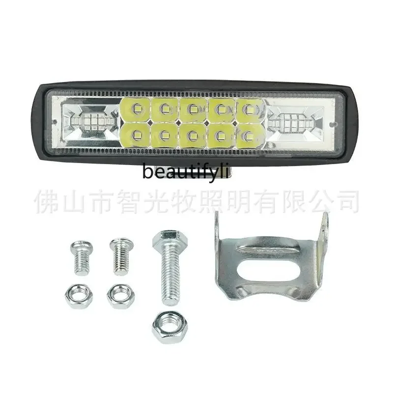 Motorcycle external LED headlights cross-border 12v roof lights Electric vehicle strip lights