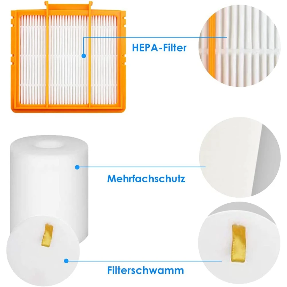 ملحقات مكنسة كهربائية روبوت لـ Shark AI Ultra ، 2 في 1 ، فارغة ذاتيًا ، فرشاة رئيسية ، فلتر Hepa ، [RV2600WSEU]