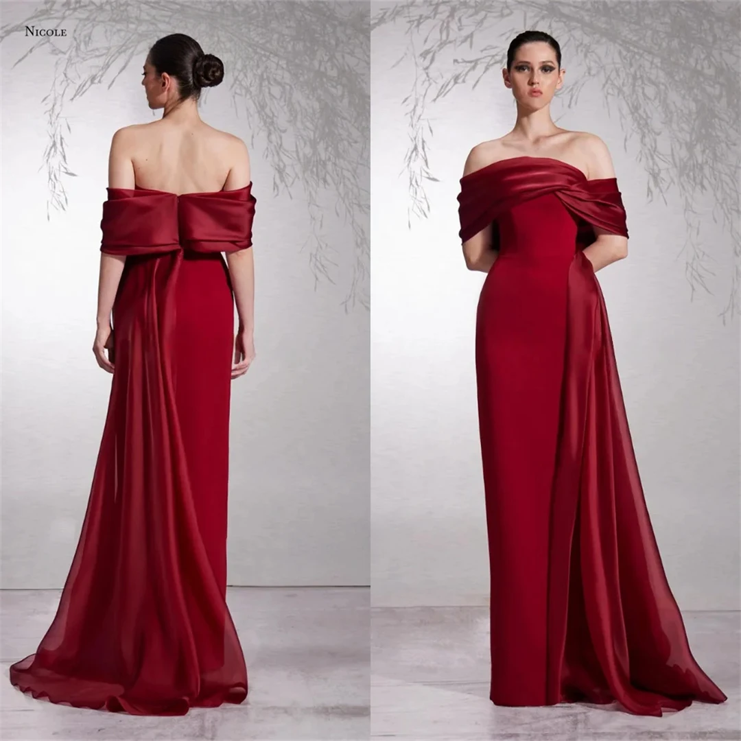 

Nicole Candle Robes De Cocktail Dresses for Special Occasions Line A Women's Prom Dress Luxury Evening Dress 2025 Custom Made