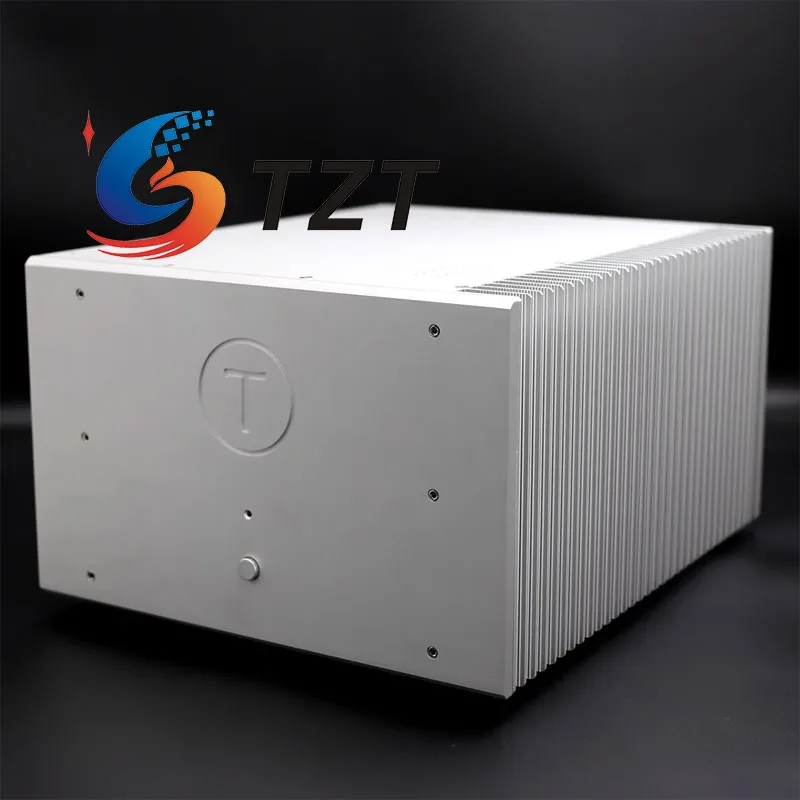 TZT 500W 8Ω Mono Amplifier Hi-End Fully Balanced Power Amplifier (T11PRO Standard/BC Capacitor Version Silver/Black)